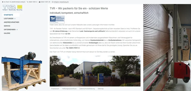 TVR Transport - Verpackung - Recycling