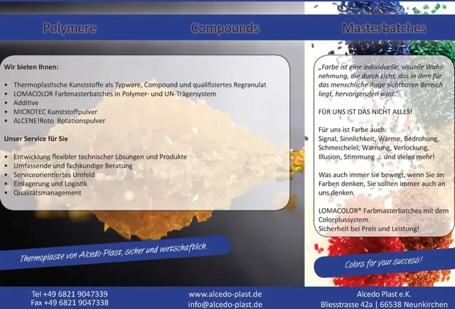 Alcedo Plast Flyer